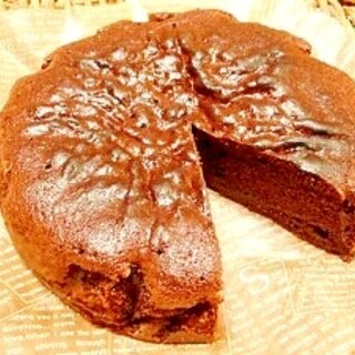 生チョコから作る☆チョコレートケーキ